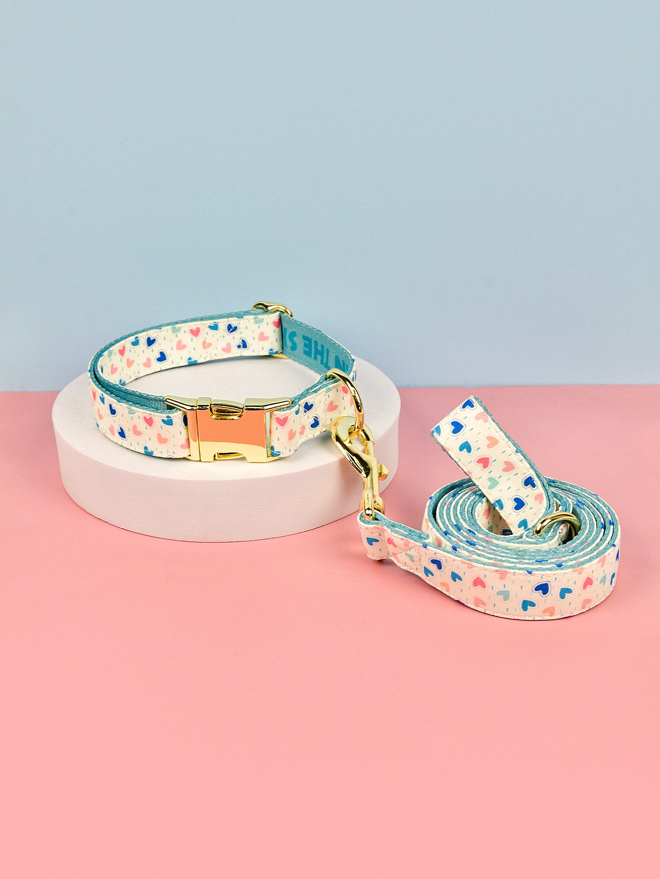 Heavy Industry Double-sided Pet Cat Dog Collar Haulage Rope Package